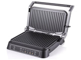 Two-in-One Electric Grill and Sandwich Maker with Interchangeable Non-Stick Plates, 180-Degree V1341-ZY-HG2QVPEG-BLACK