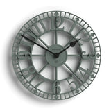 Newgate Warehouse Wall Clock-Asparagus Green V398-NG-WAREH-ASG