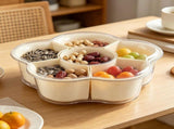 Divided Serving Tray, Hot Pot Ingredient Tray, Portable Snackle Veggie Tray for V1366-AZ2-W-23565