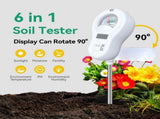 6in1 Multi-Function Soil Moistures Tester Temperature/PH/Humidity/Moisture/Sunlight/Fertility V1258-DP02-C-262