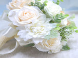 Wedding Bridal Hand Bouquet Home Decoration Fake Flower Silk Flower Artifical Decorative Bouquet V1294-YM0523-220328DY02-1