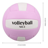 Lightweight Official Size Volleyball with Non- Perfect for Play and Backyard Outdoor Games V1192-AZ-W-28342