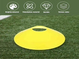 Worgeous 14 Pcs Disc Agile Soccer Cones Training Equipment Child Yellow V1189-LWWAL-20260327-03492
