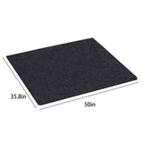 Grill Mat for Under Gas & Charcoal Grills Absorbent, Washable & Reusable Floor Protector for V1366-AZ2-W-11795