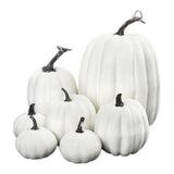 7PCS Simulation Pumpkin Model Artificial Pumpkin Decoration Home Table Decor for Thanksgiving and V1294-YM0717-10122796