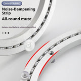 9.8 Inch Mute Lazy Susan Bearing Base -77-130 pounds Capacity Aluminum Heavy Duty Lazy Susan V1192-AZ-W-2615