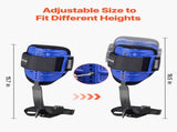 Tree Climbing Spikes Set, Height-Adjustable Tree Climbing Gear with Straps & Harness, 159 kg Load V952-XPSZZZHKJCKSOXN33002V0