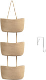 Foldable Wall-Mounted Storage Basket - Hanging Organizer for Home Use V1258-DP02-BOL-437