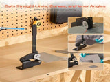 Sheet Metal Shear, Throatless Rotary Hand Shear, 16 Gauge Mild Steel Sheet Cutter with 1.5 mm V952-TSJBJWHYDCGCAV0PR001V0