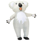Koala Cartoon Costumes Air Model Inflatable Costume Funny Dress Up Props Halloween Party Clothes V1263-JX-7933