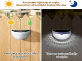 8 Pack Solar LED Fence Lights with Automatic Dusk to Dawn Sensor and Waterproof Design for Gardens, V1189-LC-KF-00025