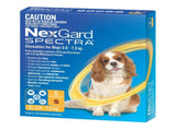 NexGard Spectra Dogs 3.6-7.5kg 6pk NEXGARD-WNGSS6