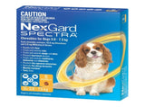 NexGard Spectra Dogs 3.6-7.5kg 6pk NEXGARD-WNGSS6_NZ