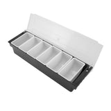 Condiment Caddy Durable Plastic Transparent Lid Detachable Design Multifunction Bar Fruit Caddy for V1294-YM0716-3118220150712