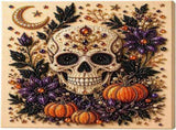 Halloween Pearl Diamond Painting Art Kit with Frame, Spooky Cute 3D DIY Pearl Beads Art Craft for V1107-116-74890-MLT-6PCS