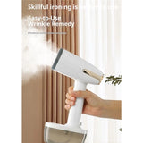 Powerful Handheld Fabric Steamer - 1800W with Fast Ceramic Heat-Up Plate, 2-in-1 Ironing & Wrinkle V1192-AZ-W-2621