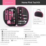 63-Piece Essential Home Repair Tool Kit with Portable Zipper Case V888-ELOSUNG35759