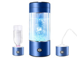 Portable Hydrogen Water Bottle Generator - Hydrogen Water Ionizer Machine with PEM and SPE V1294-YM0901-H47813BL