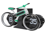 Bicycle Flip Clock Bike Shaped Flip Clock Battery Operated Retro Vintage Flip Down Desk Clock V1294-YM0901-3115240045414