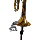 3X Trumpet Sheet Music Clip Lyre Sheet Music Clamp-on Holder Metal Plating for Trumpet Trombone V1370-AZ4-10058