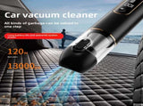 Black 2-in-1 Cordless Handheld Car Vacuum Cleaner and Air Blower Powerful Suction Brushless Motor V888-ELOSUNG40848