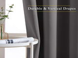 Curtain - Luxury, Blackout - 150*200 cm - Gray - 1 Piece - ready-made - with holes V1188-NK-BOL-310