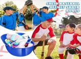Baseball Helmet Ice Cream Snack Bowl 8 Oz Mini Cap Bowls Kids Chip Sundae Helmets Pack V1370-AZ4-11648