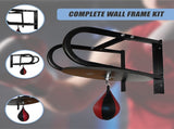 Speedball with Wall Frame Boxing Punching Bag Training Set for Home Gym V63-770345