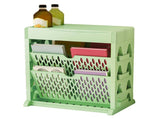 Book Rack Storage Bookshelf Small Storage Bookshelf Bookcase Large Capacity Easy Access for Living V1294-YM0901-3116230016119