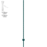 6 Feet Fence Post 6 Pack T-Post Heavy Duty Metal Fence Posts Green V952-WLLZJSK6JZ6Y7M4FOV0