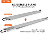 Telescoping Aluminum Work Plank, 6-9 Feet 500lbs Capacity, 12.5 inch Width Aluminum Scaffold V952-KSSSJSJB69YC8E8OJV0