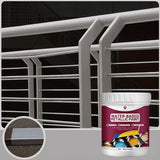 Rust Removal Converter Metallic Paint, Anti-Rust Metal Paint, 2-In-1 Rust Converter & Metal Primer V1107-116-45089-WHT-500