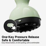 USB Rechargeable Massager 9 Level Adjustable Cupping Therapy Device Home - Gray - Size 01 V1106-110-35584-GRY-01
