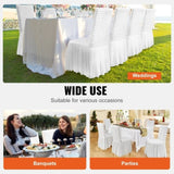 VEVOR Stretch Spandex Folding Chair Covers, Universal Fitted Chair Cover with Skirt, Removable V952-YTBS4PCSZKHB8CTN7V0