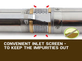 Protege 1.5HP Submersible Bore Water Pump Deep Well Irrigation Stainless Steel V219-PTGWPDEP1595