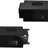 4 Pack Porcelain-Coated Steel Grill Heat Plates, Replacement Burner Covers for Char-Broil and V1189-LC-HW-00366