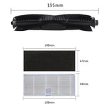 Luolandi Filter Side Brush Roller Brush For IHome Self Empty Robot Vacuum Cleaner IHRV6 IHRV14 Home V1189-LWWAL-20260327-04703