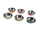 6Pcs set Color Stainless Steel Bowl Heat Insulation Salad Noodles Bowl for Home Kitchen V1294-YM0901-3118210200411