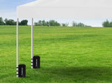 Wallaroo Gazebo Weight Bag Pods 4pcs in Black GAZ-WB7-BLC-4