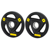 Everfit Weight Plates Olympic 5kgx2 Dumbbells Barbells Plate Weight Lifting Home FIT-K-DB-PL-SET-10KG