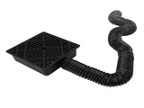 Black Gutter Downspouts Catch Basin Low Profile Downspout Extender Catch Basin Downspout V1294-YM0706-3111230216611