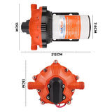 SEAFLO 70PSI Deck Washdown Pump Kit for Boat Caravan Yacht Wash Pump 12V 5GPM V201-SFLO0012OR8AU