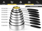 16 Piece Kitchen Measuring Set Non Slip Stackable V1237-ZY-818-256