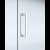 Adjustable 1200x1000mm Double Sliding Door Glass Shower Screen in Chrome V63-843441