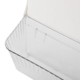 4L Wall Mounted Laundry Basket Dustproof Multifunction Wall Hanging Dirty Clothes Basket with Lid V1294-YM0901-3117240163411