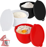 Upgraded Silicone Bowl Liners for KitchenAid 5 Qt Mixers,Thickened Silicone Liners Fits Tilt-Head V1258-DP02-C-1028