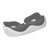Seating Cushion Soft Comfortable Breathable Buckle Curved Chair Cushion for Office Working Dark Gray V1294-YM0703-3117230047613