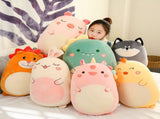 Squishmallow Pillow Doll Kawaii Animal Fat Dinosaur Pillow Plush Unicorn Rabbit 80cm-max Rabbit 80cm V1237-ZY-203-4754