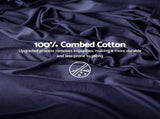 Giselle Queen 500TC Cotton 4Pcs Sheet Set with 40cm Extra Deep Pocket for Thick Mattresses Sateen SHEETSETS-TC5-NB-Q