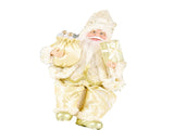 Santa Decoration Cute Image Santa Figurines Doll Toy Holiday Style Tabletop Santa Ornament for Party V1294-YM0901-3115240088514